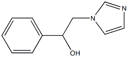 2-(1H-imidazol-1-yl)-1-phenylethan-1-ol Structure
