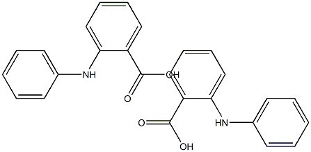 2-Phenylaminobenzoic acid(N-Phenylanthranilic acid) Structure