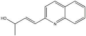 4-(2-quinolyl)but-3-en-2-ol Structure