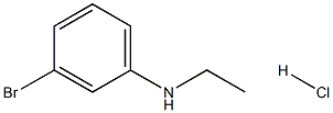 N-(3-bromophenyl)-N-ethylamine hydrochloride Structure