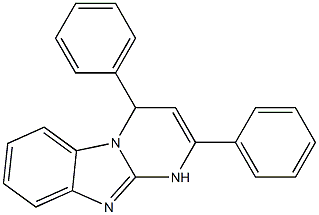 2,4-diphenyl-1,4-dihydrobenzo[4,5]imidazo[1,2-a]pyrimidine Structure