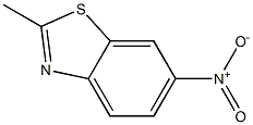 2-methyl-6-nitro-1,3-benzothiazole 구조식 이미지