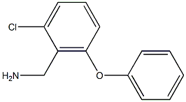 (2-chloro-6-phenoxyphenyl)methanamine 구조식 이미지