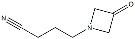 4-(3-oxoazetidin-1-yl)butanenitrile 구조식 이미지