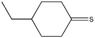 4-ethylcyclohexanethione 구조식 이미지