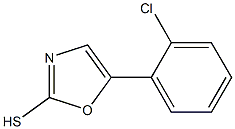 5-(2-CHLOROPHENYL)-1,3-OXAZOLE-2-THIOL 구조식 이미지