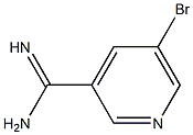 5-bromopyridine-3-carboxamidine 구조식 이미지