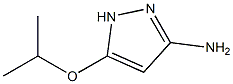 5-isopropoxy-1H-pyrazol-3-amine Structure