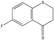 6-fluoro-2,3-dihydrothiochromene-4-thione 구조식 이미지