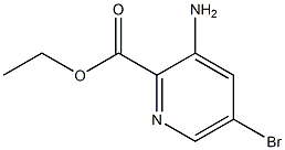 ethyl 3-amino-5-bromopyridine-2-carboxylate Structure