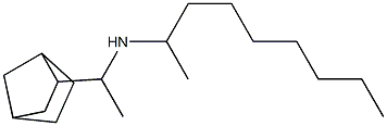 (1-{bicyclo[2.2.1]heptan-2-yl}ethyl)(nonan-2-yl)amine Structure