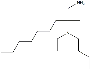 (1-amino-2-methylnonan-2-yl)(butyl)ethylamine 구조식 이미지