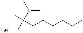 (1-amino-2-methyloctan-2-yl)dimethylamine 구조식 이미지