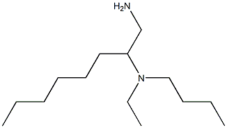 (1-aminooctan-2-yl)(butyl)ethylamine Structure