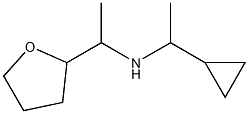 (1-cyclopropylethyl)[1-(oxolan-2-yl)ethyl]amine Structure