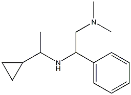 (1-cyclopropylethyl)[2-(dimethylamino)-1-phenylethyl]amine 구조식 이미지