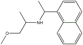 (1-methoxypropan-2-yl)[1-(naphthalen-1-yl)ethyl]amine 구조식 이미지