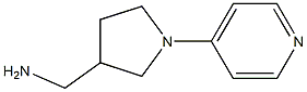 (1-pyridin-4-ylpyrrolidin-3-yl)methylamine Structure