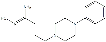 (1Z)-N'-hydroxy-4-(4-phenylpiperazin-1-yl)butanimidamide Structure