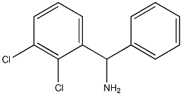 (2,3-dichlorophenyl)(phenyl)methanamine Structure