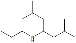 (2,6-dimethylheptan-4-yl)(propyl)amine Structure