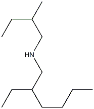 (2-ethylhexyl)(2-methylbutyl)amine 구조식 이미지