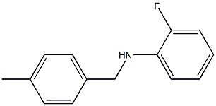 (2-fluorophenyl)(4-methylphenyl)methylamine Structure