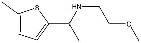 (2-methoxyethyl)[1-(5-methylthiophen-2-yl)ethyl]amine 구조식 이미지