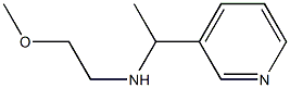 (2-methoxyethyl)[1-(pyridin-3-yl)ethyl]amine 구조식 이미지