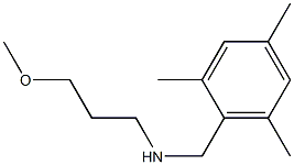 (3-methoxypropyl)[(2,4,6-trimethylphenyl)methyl]amine Structure