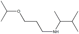 (3-methylbutan-2-yl)[3-(propan-2-yloxy)propyl]amine Structure