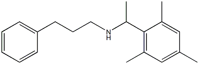 (3-phenylpropyl)[1-(2,4,6-trimethylphenyl)ethyl]amine Structure