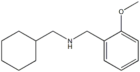 (cyclohexylmethyl)[(2-methoxyphenyl)methyl]amine Structure