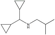 (dicyclopropylmethyl)(2-methylpropyl)amine 구조식 이미지