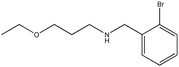 [(2-bromophenyl)methyl](3-ethoxypropyl)amine 구조식 이미지