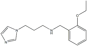[(2-ethoxyphenyl)methyl][3-(1H-imidazol-1-yl)propyl]amine 구조식 이미지