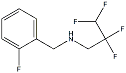 [(2-fluorophenyl)methyl](2,2,3,3-tetrafluoropropyl)amine 구조식 이미지