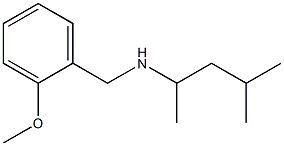 [(2-methoxyphenyl)methyl](4-methylpentan-2-yl)amine 구조식 이미지