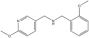 [(2-methoxyphenyl)methyl][(6-methoxypyridin-3-yl)methyl]amine 구조식 이미지