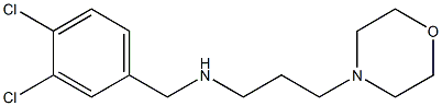 [(3,4-dichlorophenyl)methyl][3-(morpholin-4-yl)propyl]amine Structure