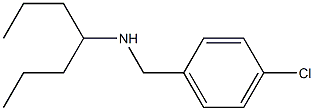 [(4-chlorophenyl)methyl](heptan-4-yl)amine Structure