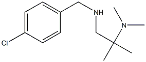 [(4-chlorophenyl)methyl][2-(dimethylamino)-2-methylpropyl]amine Structure