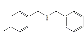 [(4-fluorophenyl)methyl][1-(2-methylphenyl)ethyl]amine 구조식 이미지