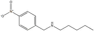 [(4-nitrophenyl)methyl](pentyl)amine Structure