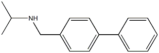 [(4-phenylphenyl)methyl](propan-2-yl)amine 구조식 이미지