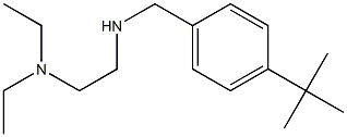 [(4-tert-butylphenyl)methyl][2-(diethylamino)ethyl]amine 구조식 이미지