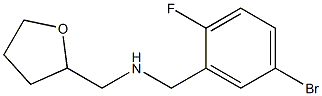 [(5-bromo-2-fluorophenyl)methyl](oxolan-2-ylmethyl)amine 구조식 이미지