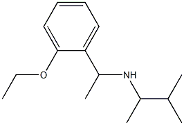 [1-(2-ethoxyphenyl)ethyl](3-methylbutan-2-yl)amine Structure