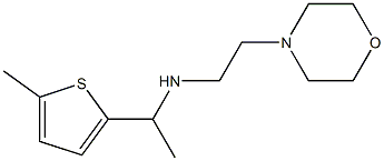 [1-(5-methylthiophen-2-yl)ethyl][2-(morpholin-4-yl)ethyl]amine Structure