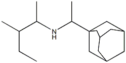 [1-(adamantan-1-yl)ethyl](3-methylpentan-2-yl)amine 구조식 이미지